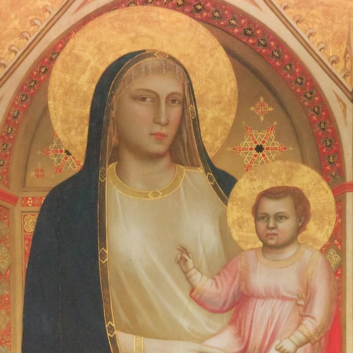 Virgin and Child Enthroned, Surrounded by Angels and Saints (Ognissanti Maestà)
