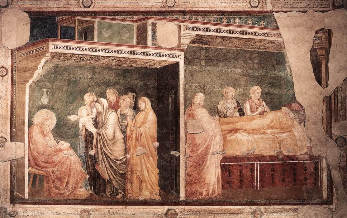 Domestic life within the Peruzzi cycle