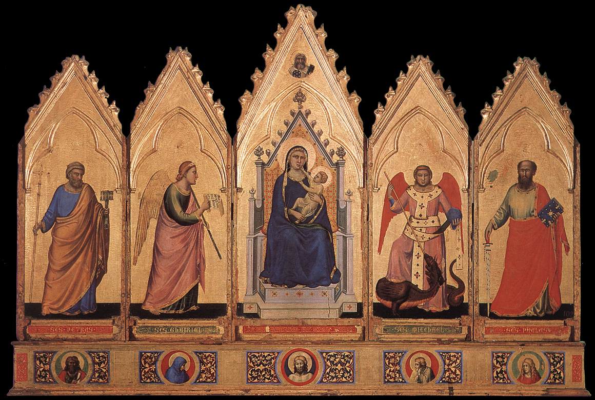 An altarpiece for a vanished papal palace