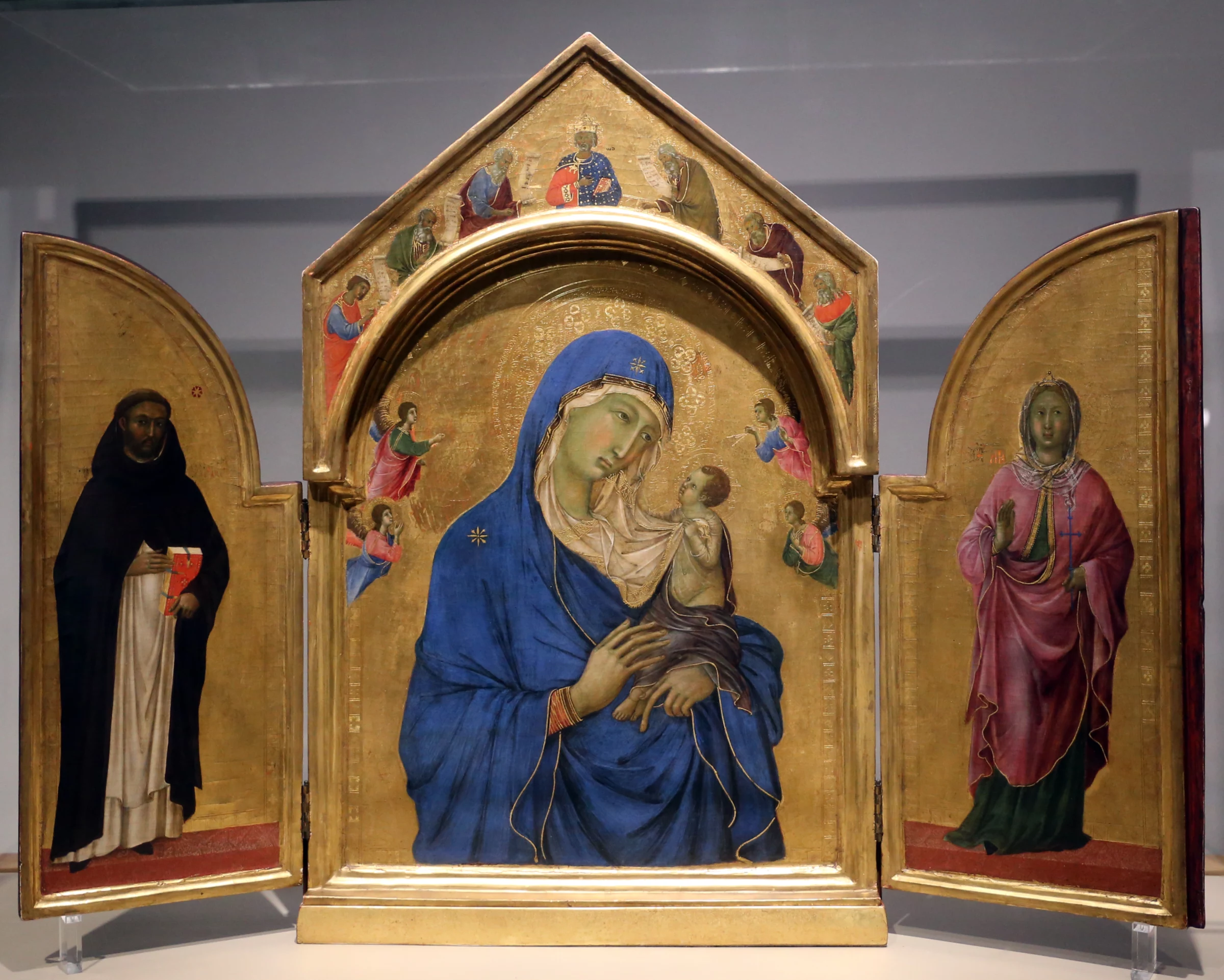 The Virgin and Child with Saints Dominic and Aurea
