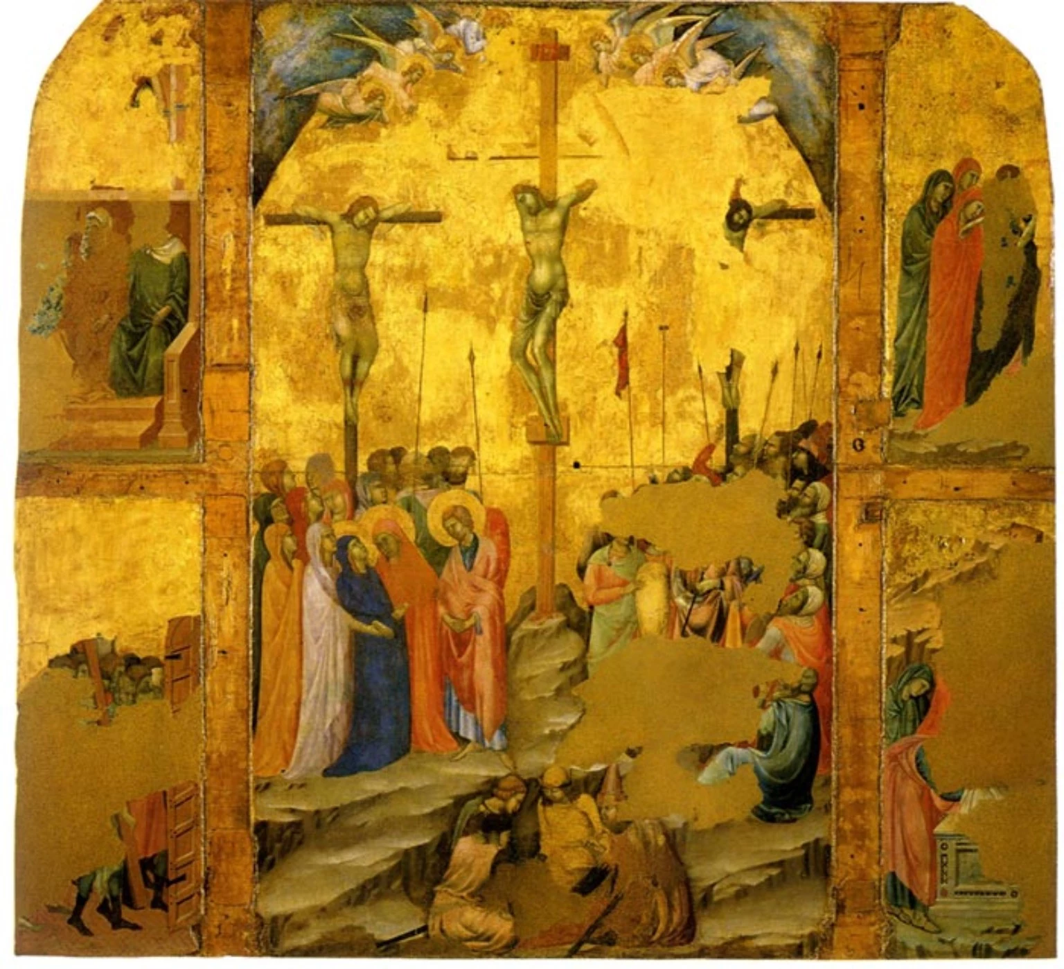 Maestà and Scenes from the Passion of Christ at Massa Marittima