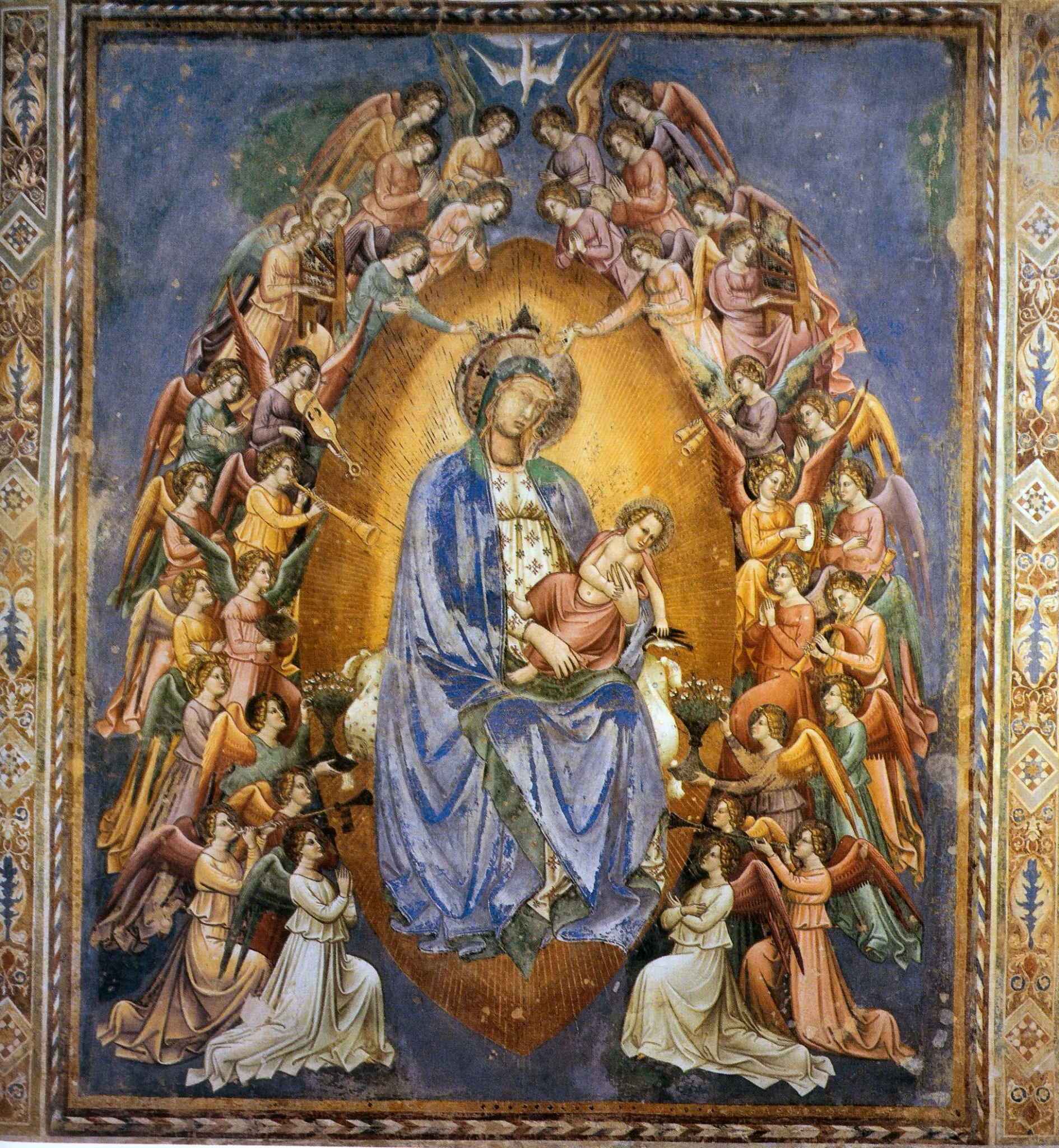 Madonna and Child in Glory