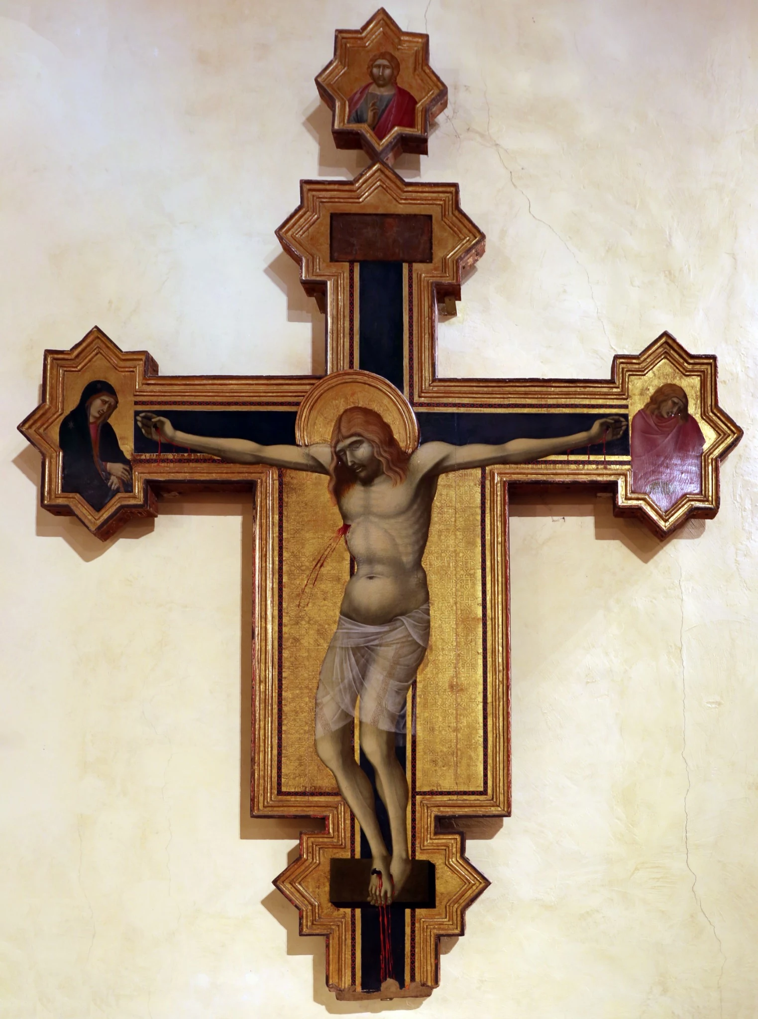Painted Crucifix from San Marco