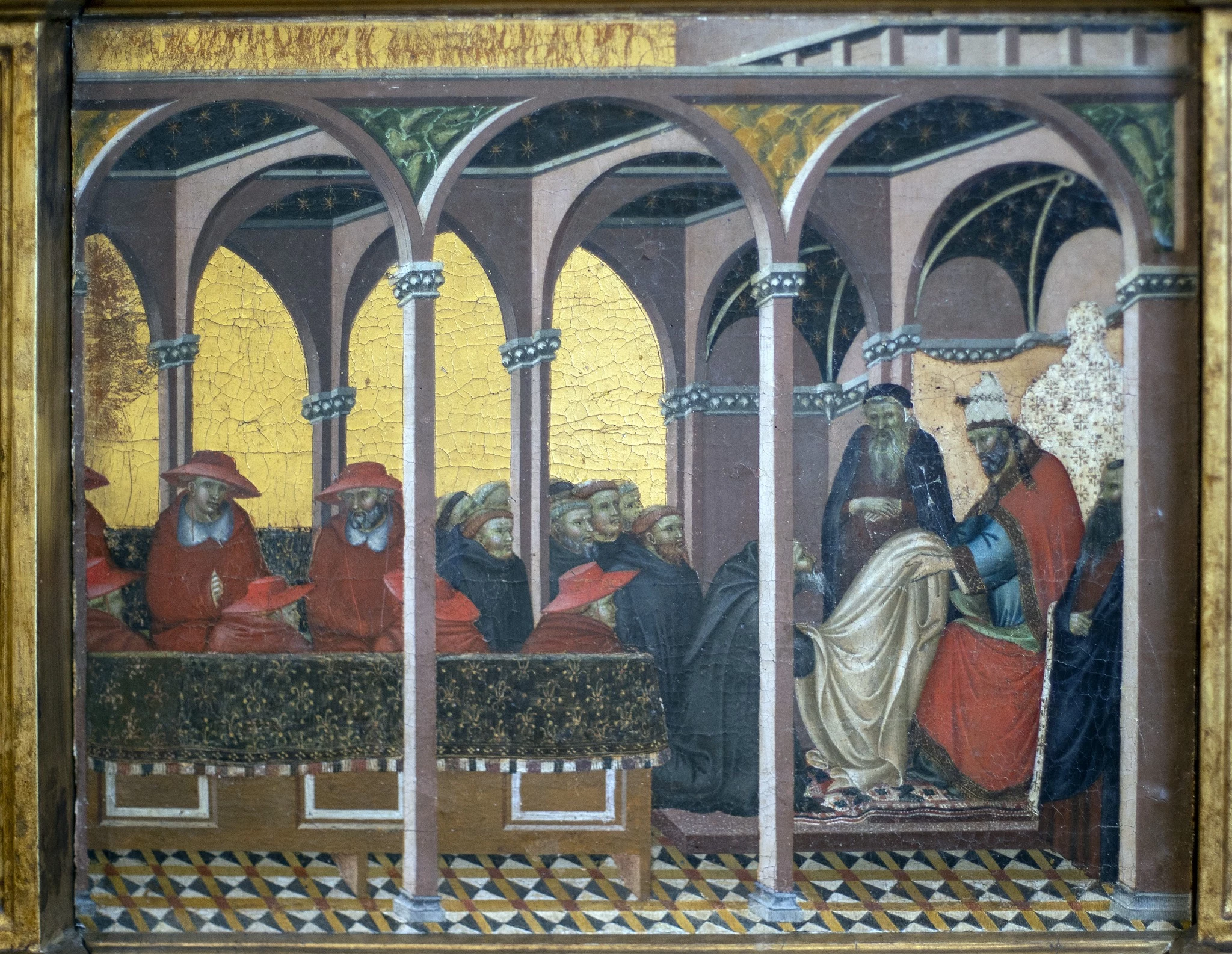 The Granting of the White Mantle to the Carmelites