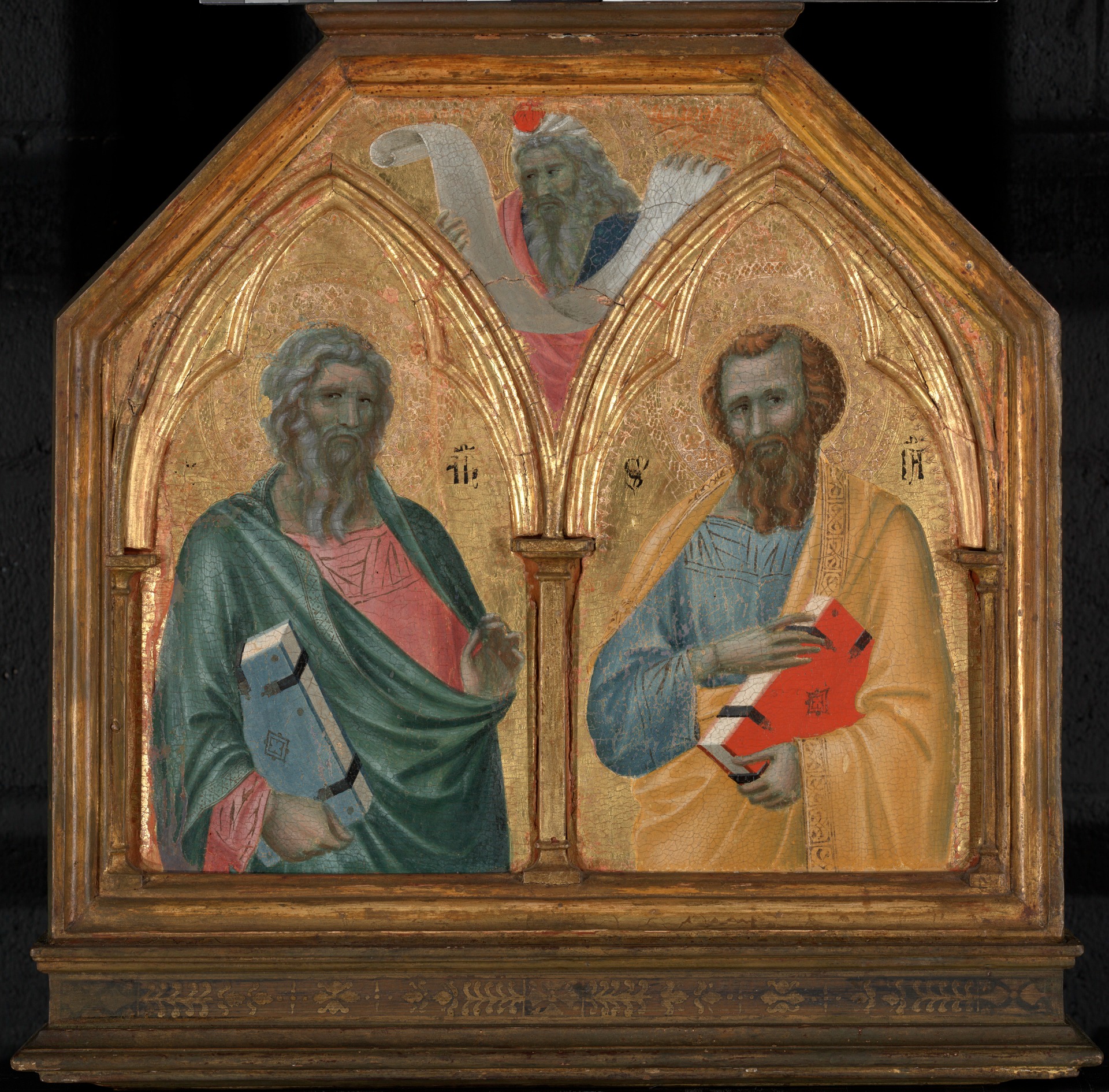 A panel separated from the Carmelite altarpiece