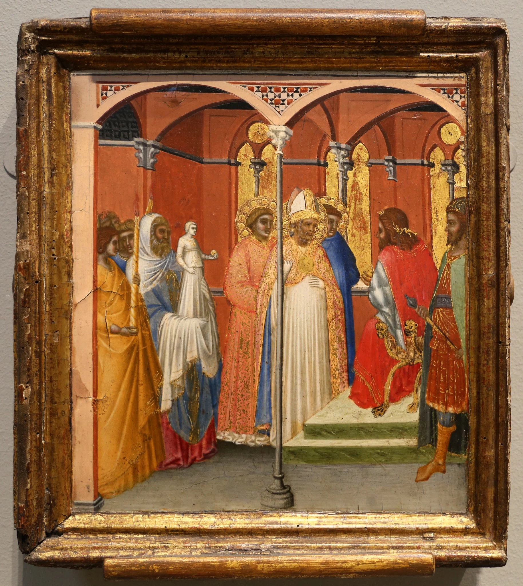 Saint Sabinus before the Roman Governor of Tuscany