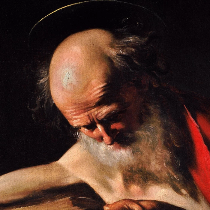 San Jerónimo escribiendo