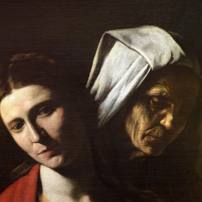 Salomé con la cabeza del Bautista