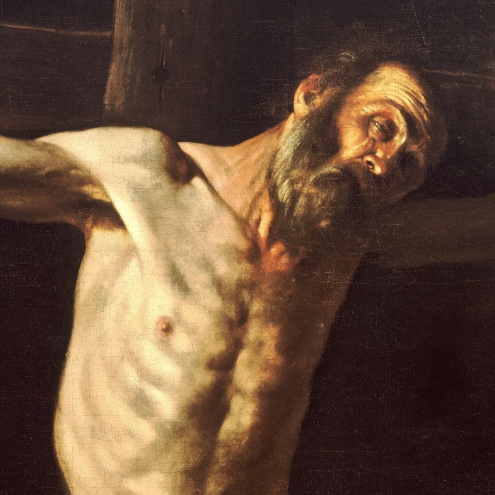 La crucifixión de san Andrés
