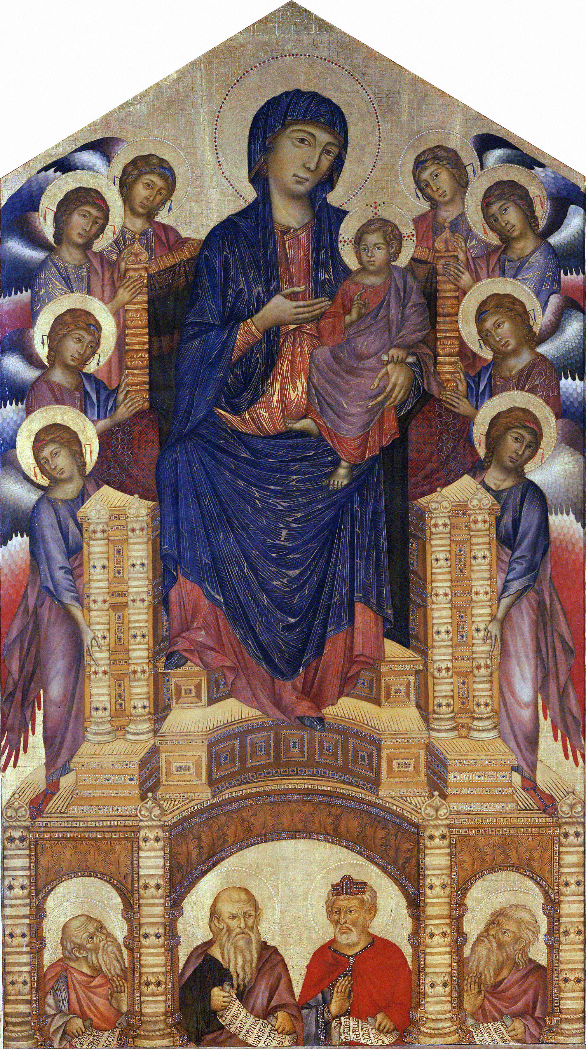 The Maestà Lost Its Frame and Changed Museums Twice