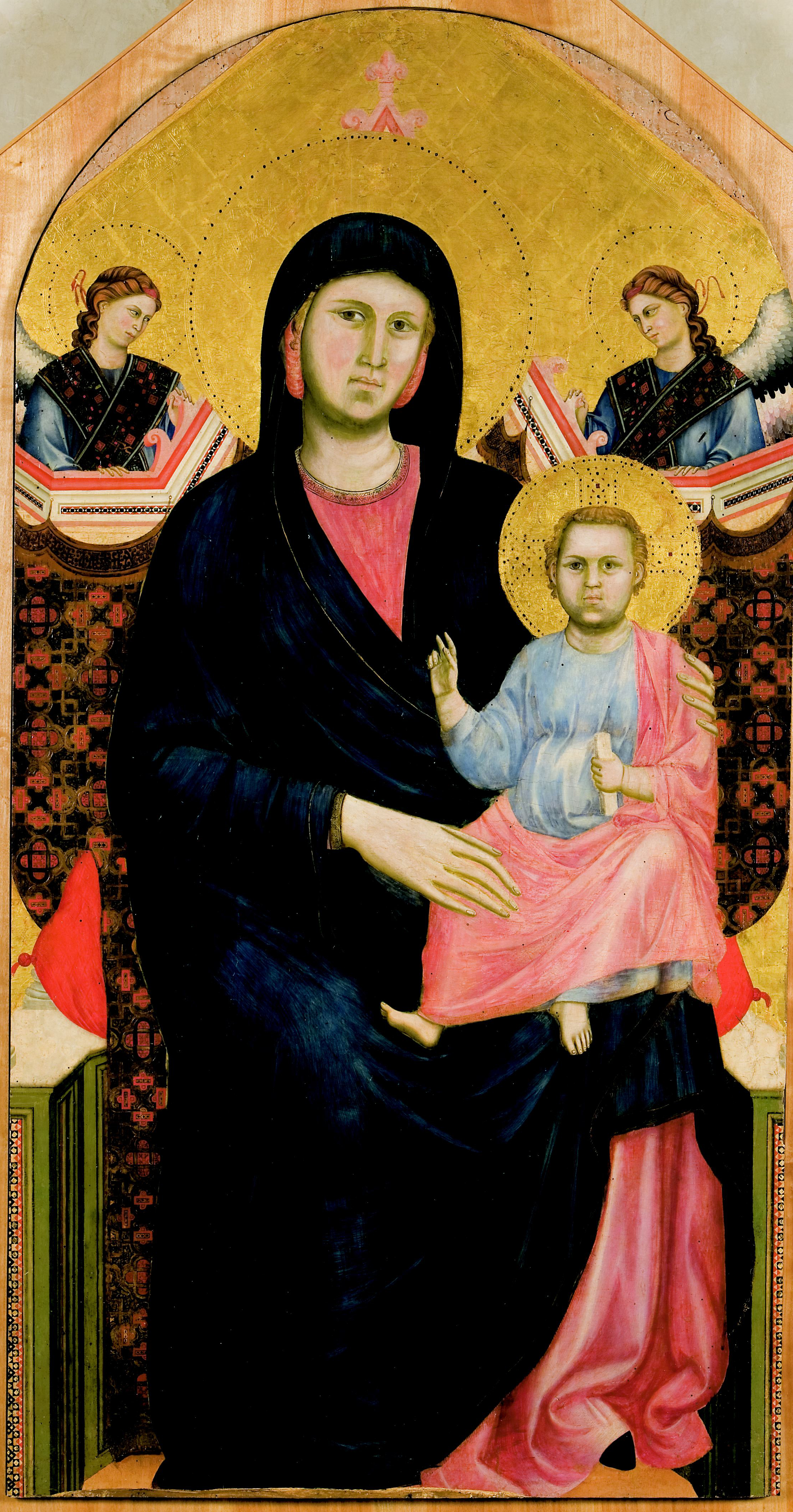A Madonna damaged in the 1993 bombing